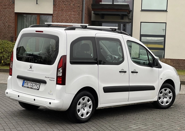 Peugeot Partner cena 34999 przebieg: 233627, rok produkcji 2017 z Piotrków Trybunalski małe 301